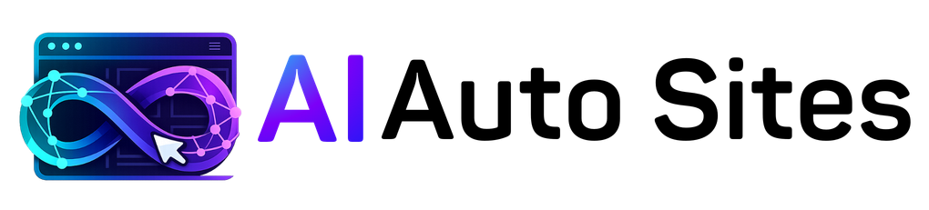 Copy of Logo AI Auto Sites Black